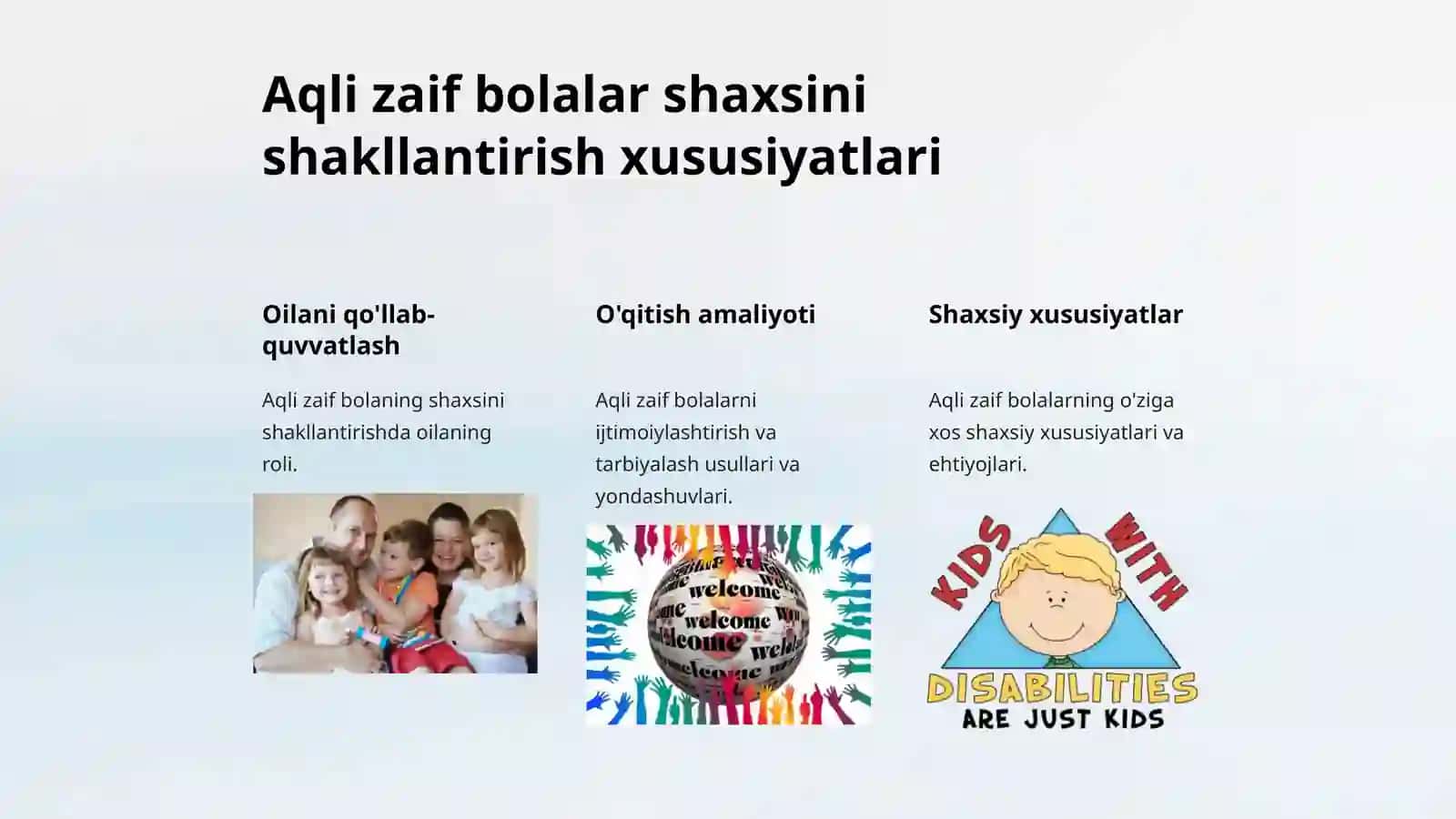 Aqlizaifbolalarshaxsi vauningshakllanish xususiyatlari 3