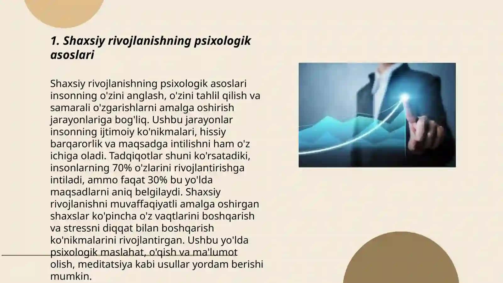 Boshqaruv jarayonlarida shaxsiy rivojlanishning psixologik jihatlari 3