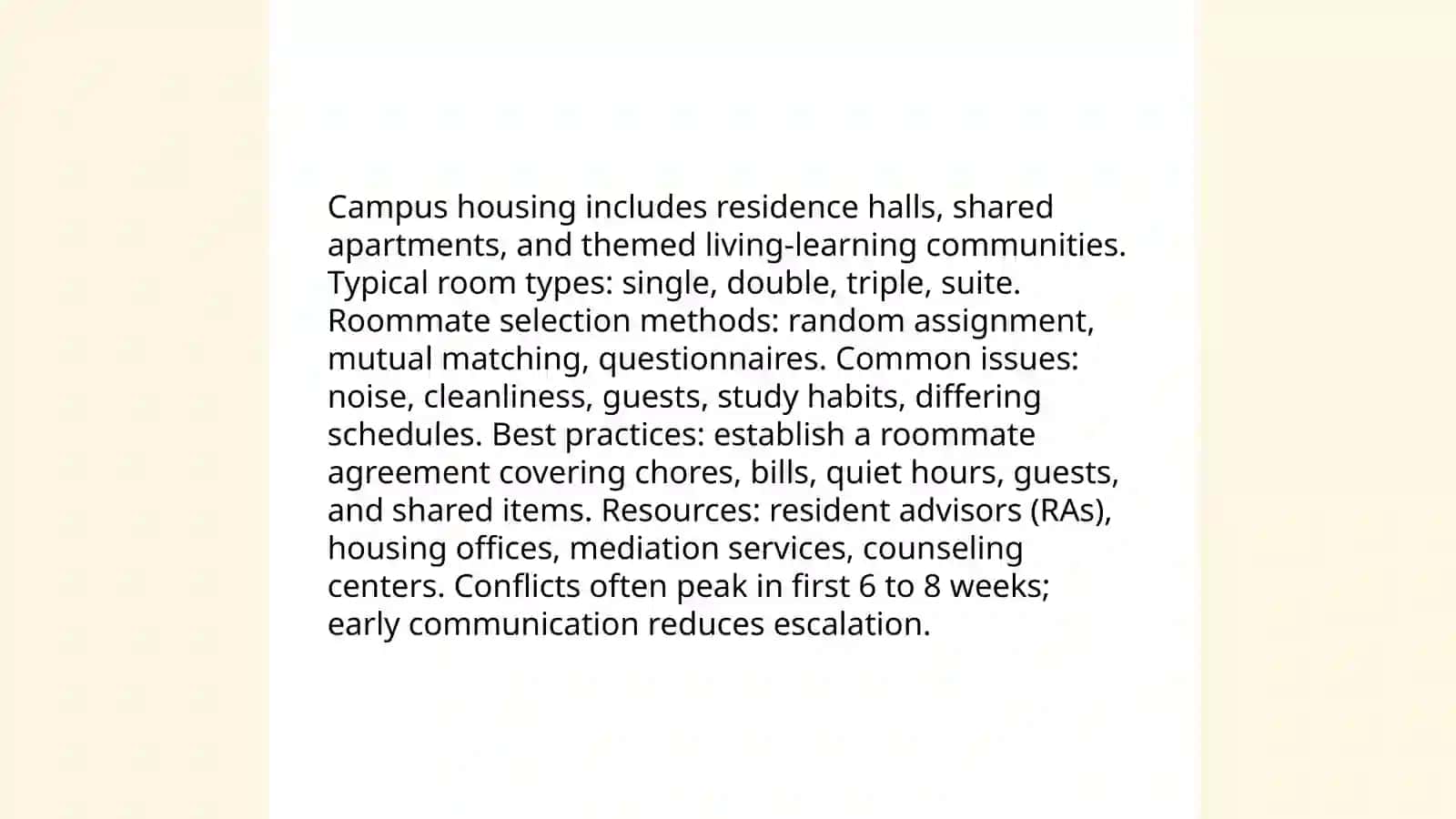 Student's Life and University Experience 3