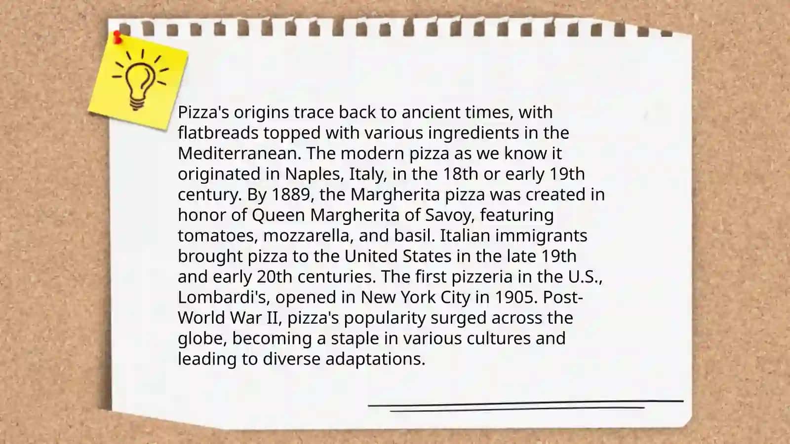 Interesting facts about pizza 3