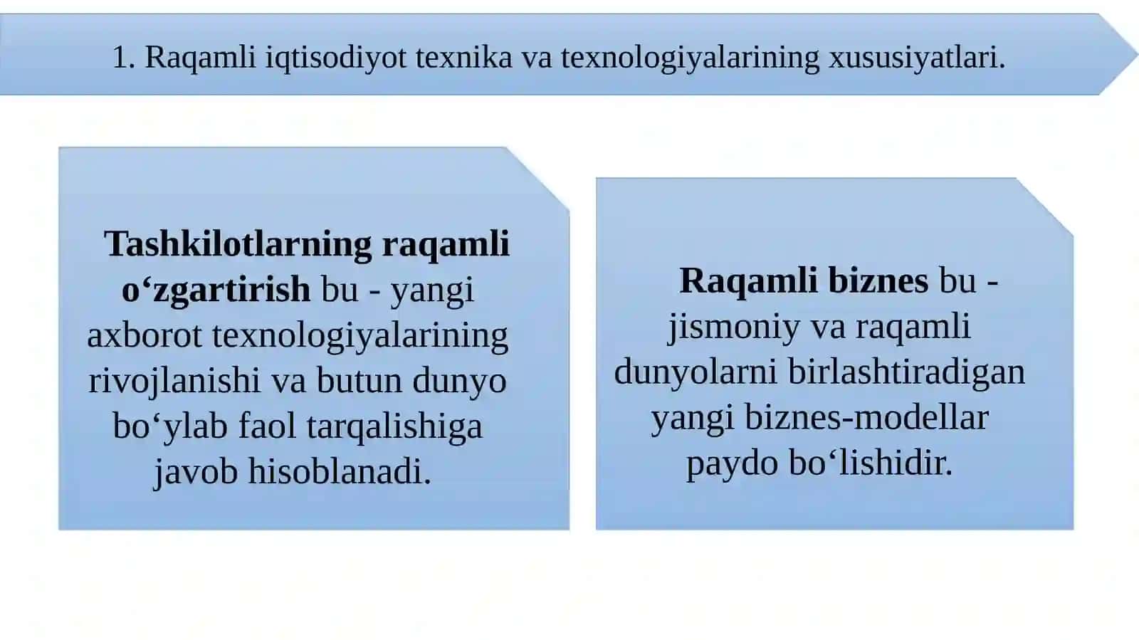 5-mavzu. Raqamli iqtisodiyotning rivojlanish darajasini baholash metodologiyasi (4-soat) 3
