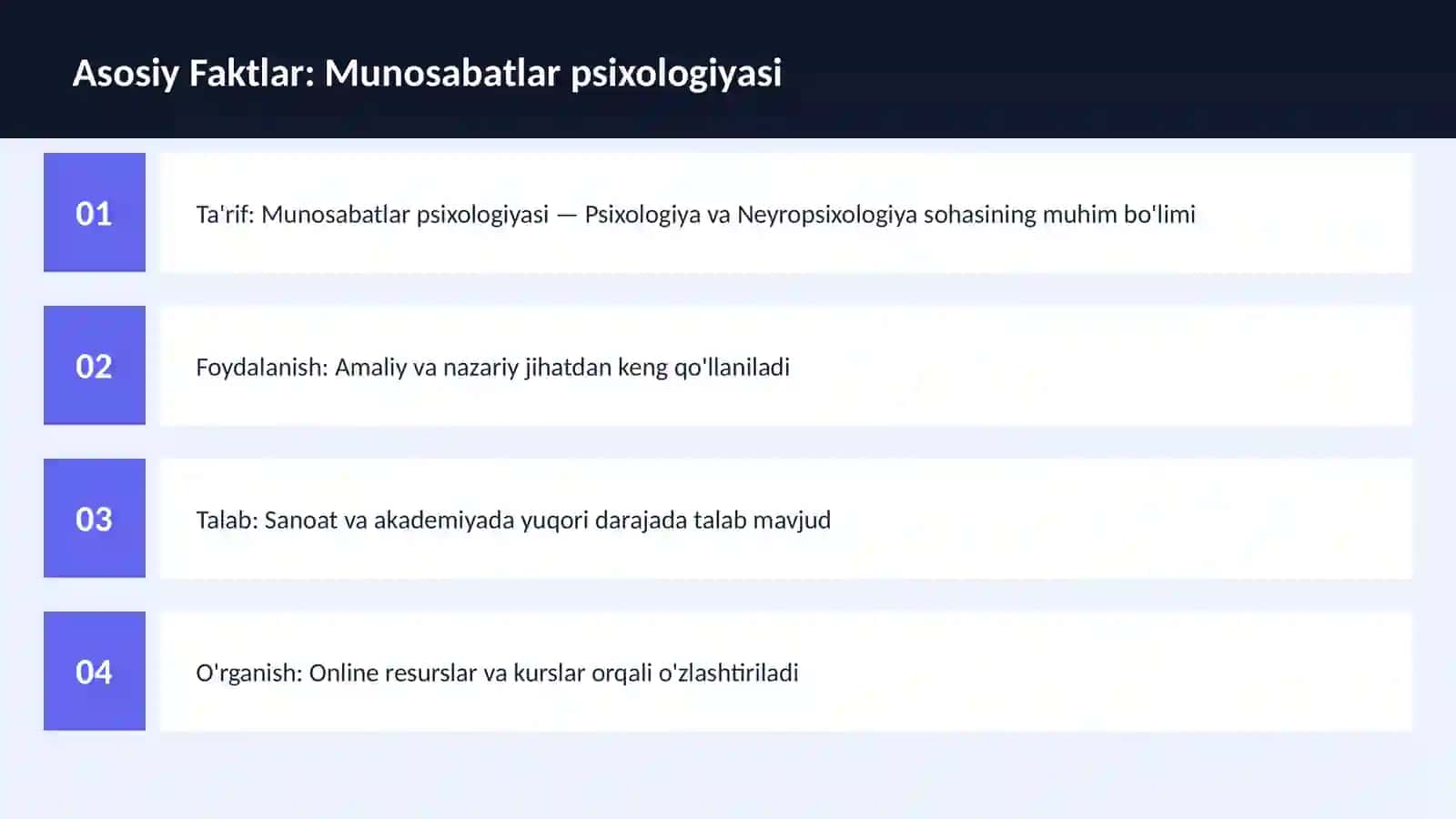 Munosabatlar psixologiyasi 3