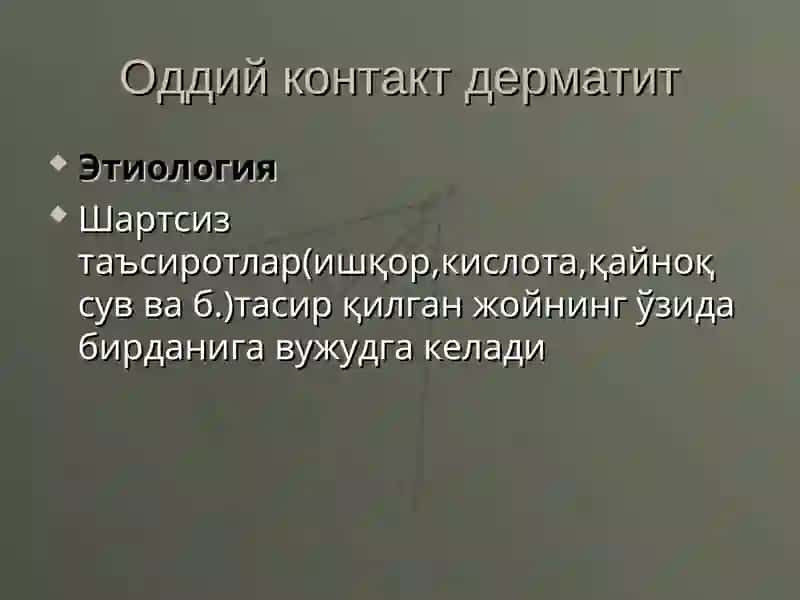Дерматитлар 3