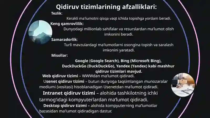 Qidiruv tizimlari Google va Yandex 3