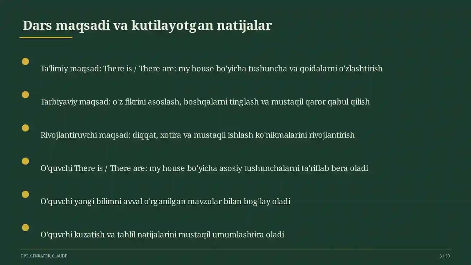 Ingliz tili (1–11) — o'quvchilar uchun 3