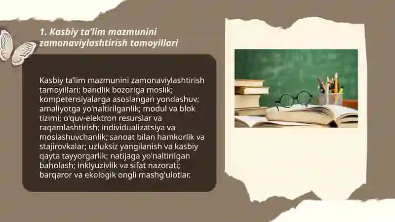 Kasbiy ta’lim mazmuni va texnologiyalari 3