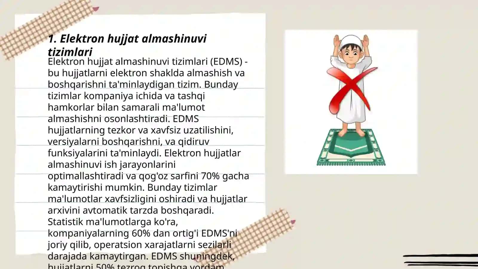 Elektron hujjat almashinuvi tizimlari 3