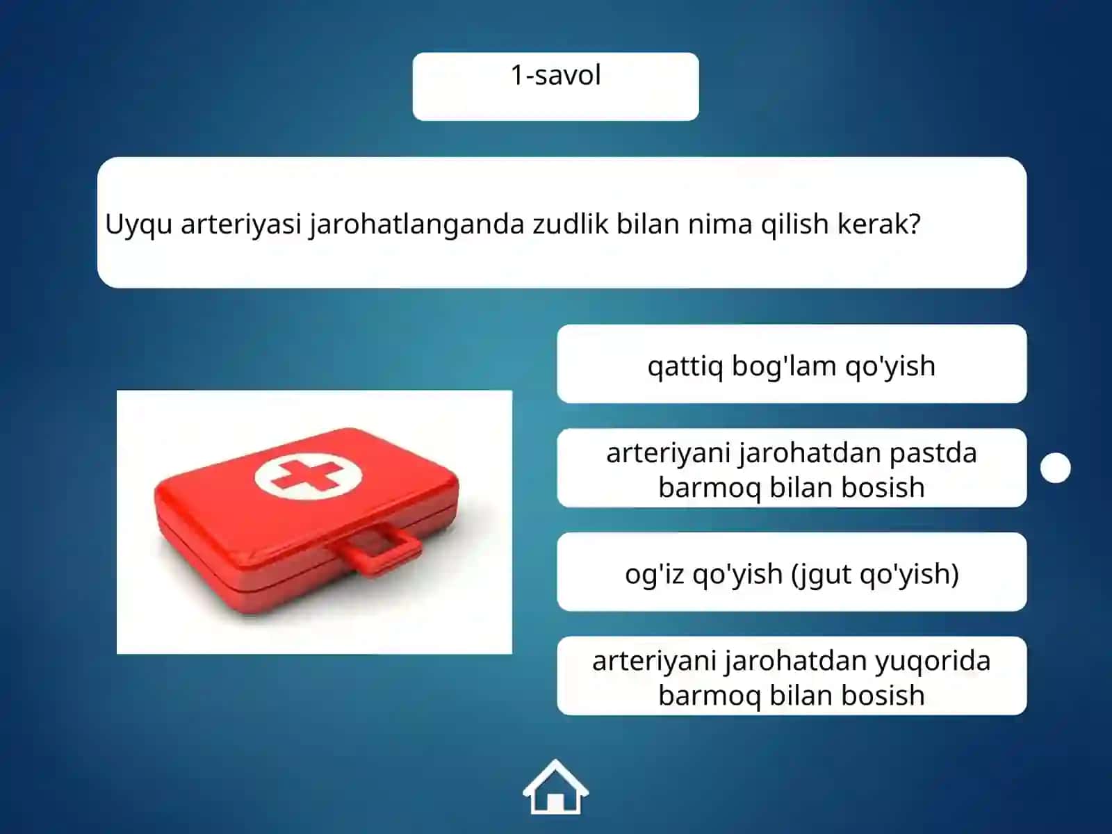 Hayot xavfsizligi asoslari - Birinchi tibbiy yordam 3