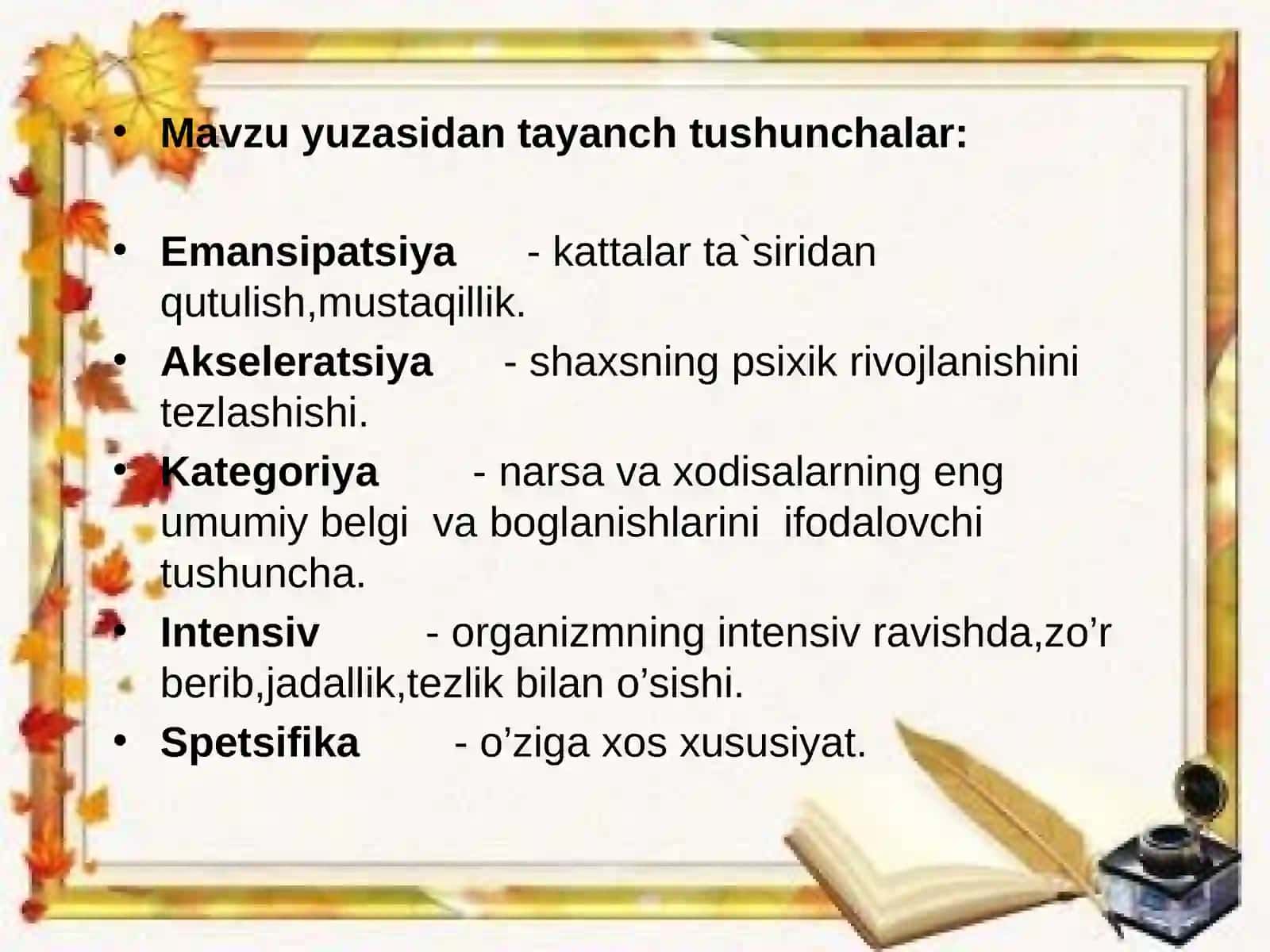 O‘SMIRLIKvaILK O`SPIRINLIK DAVRI PSIXOLOGIYASI 3