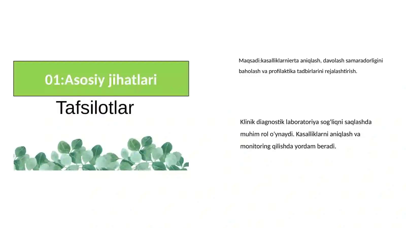 Klinikdiagnostik laboratoriyatashkiliyasoslari 3