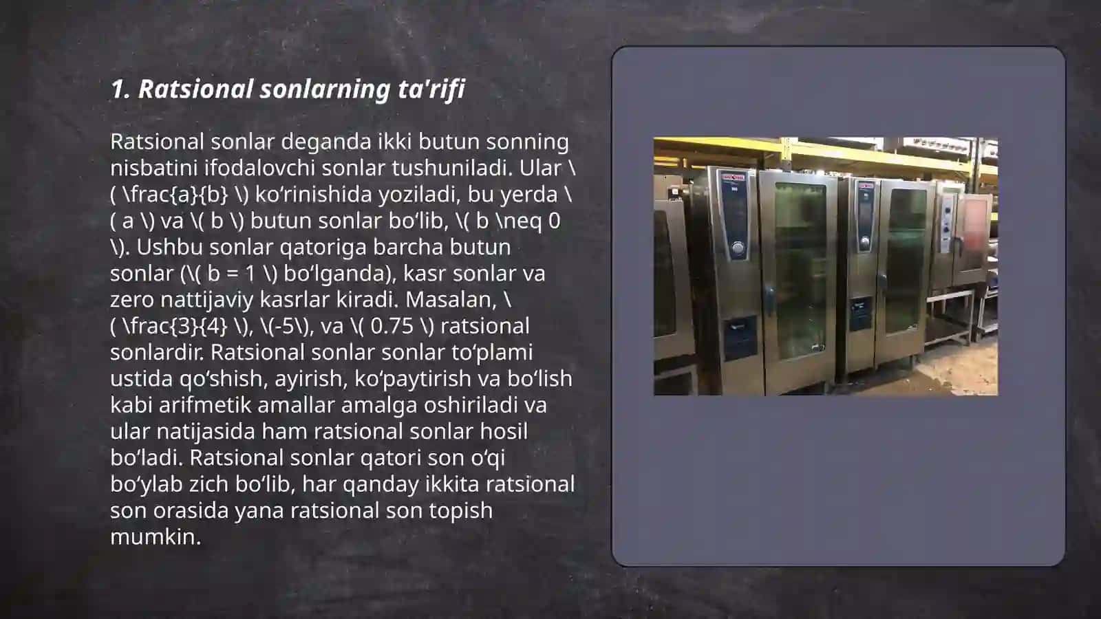 Ratsional sonlar 3