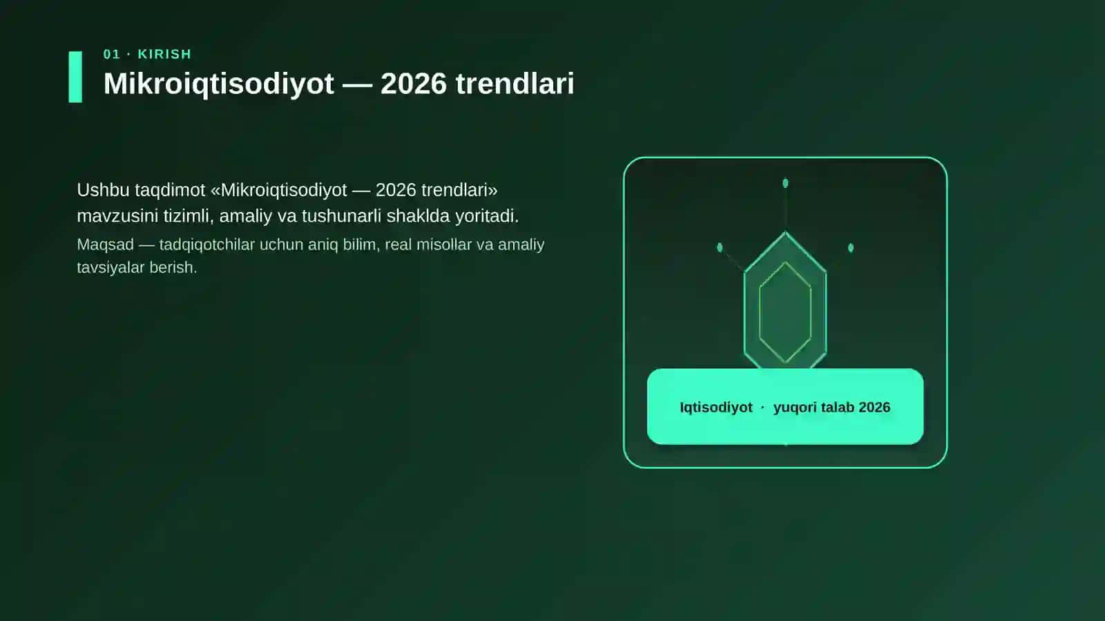 Mikroiqtisodiyot — 2026 trendlari 3