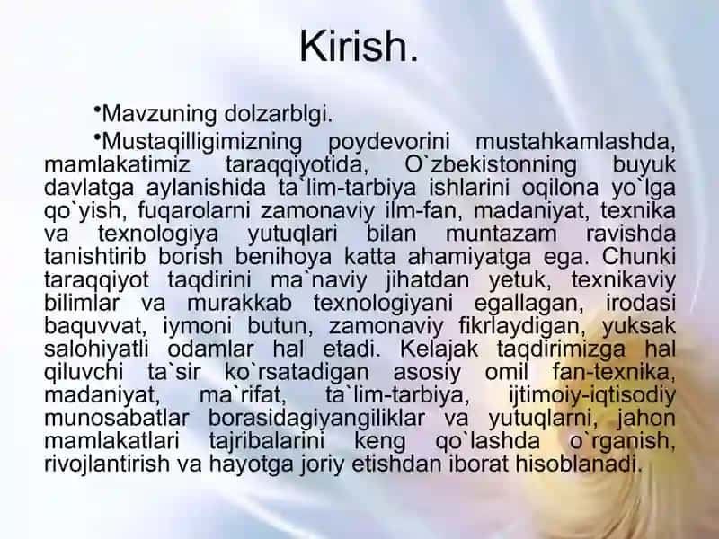 Mustaqil O'zbekistonda ta'lim va pedagogik fikr taraqqiyoti 3