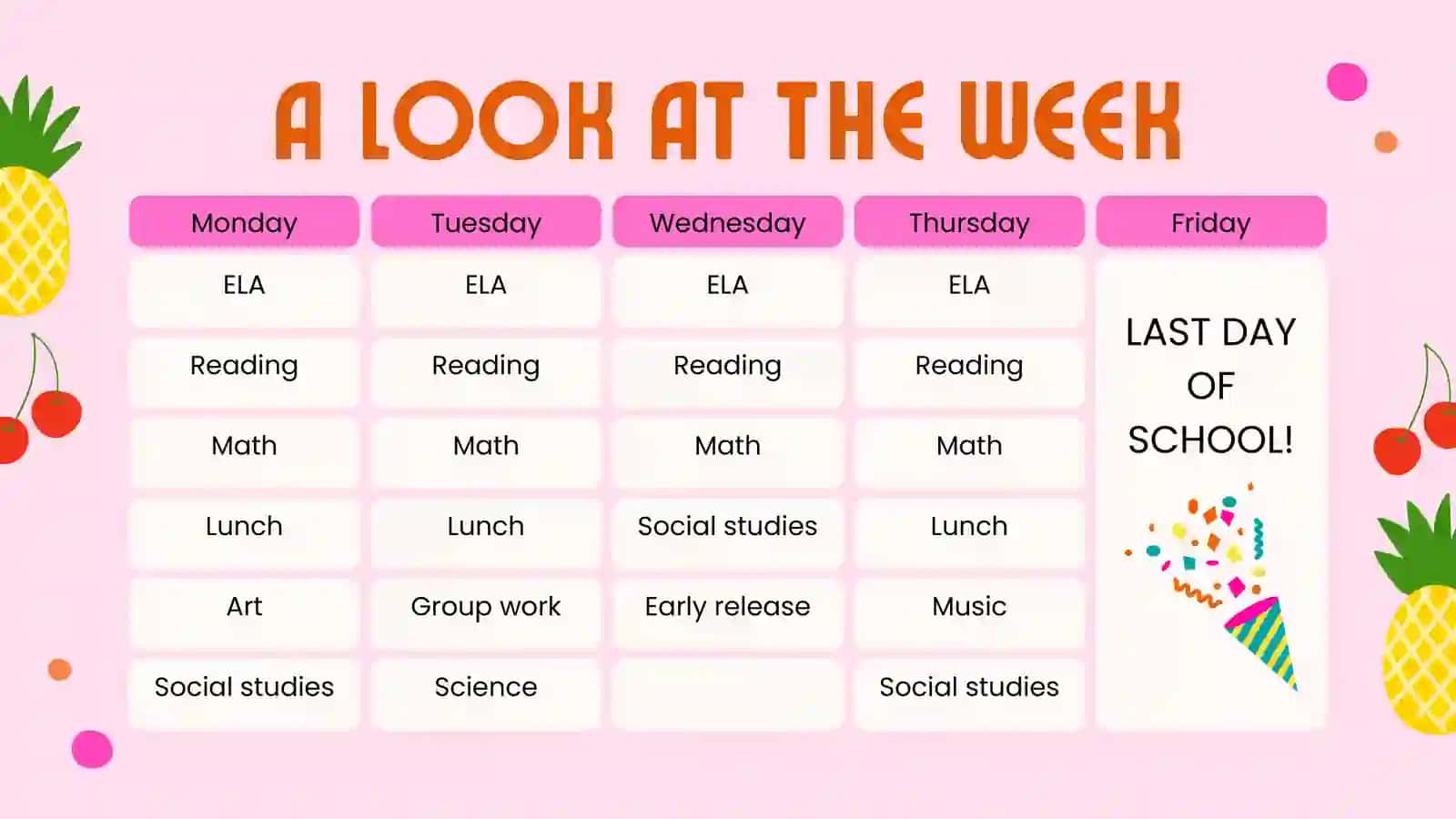 Class Agenda 3
