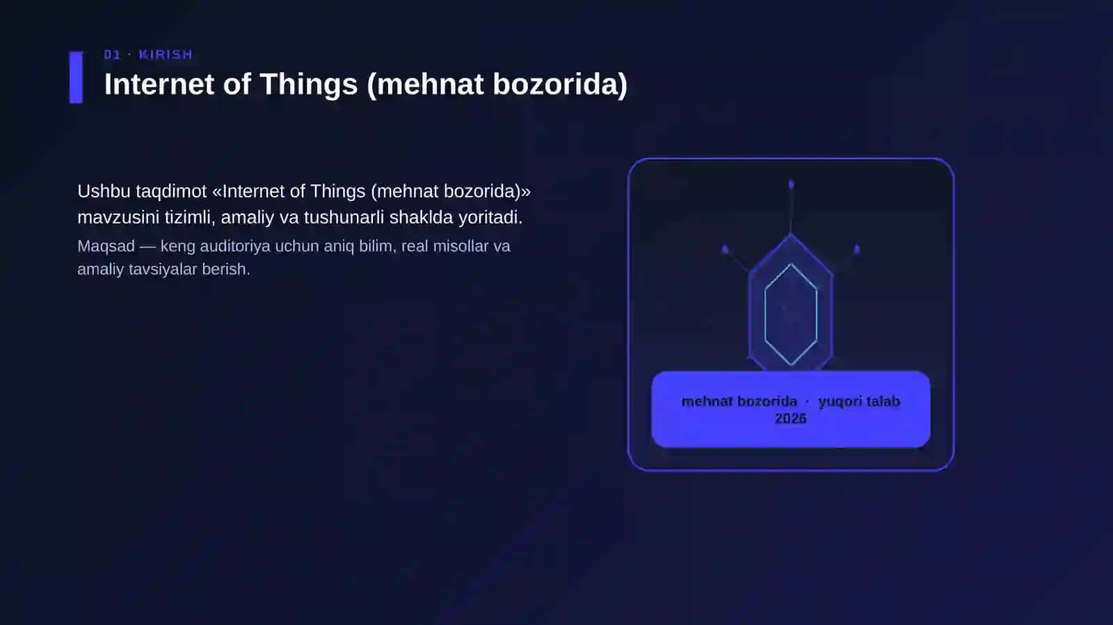 Internet of Things (mehnat bozorida) 3