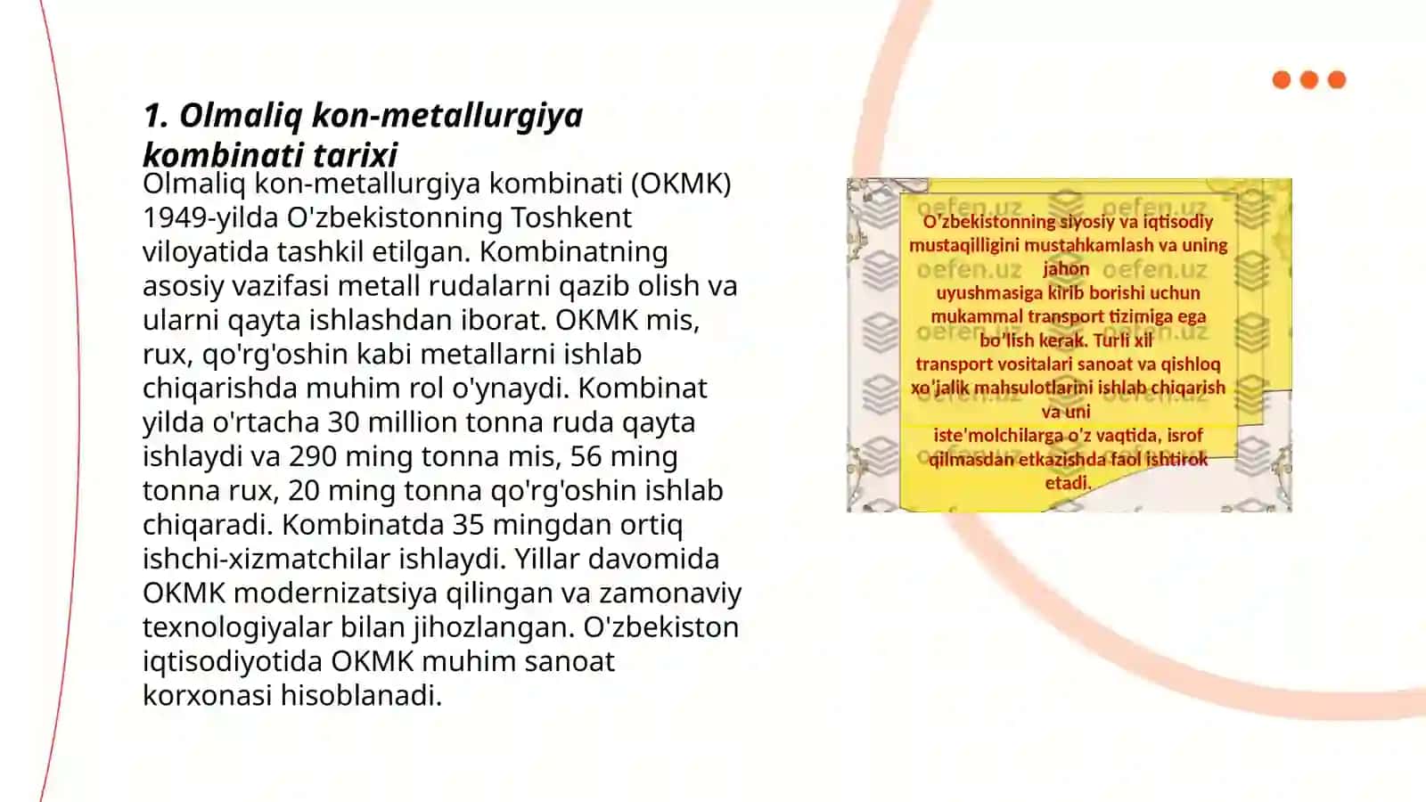 Olmaliq kon-metallurgiya kombinati 3