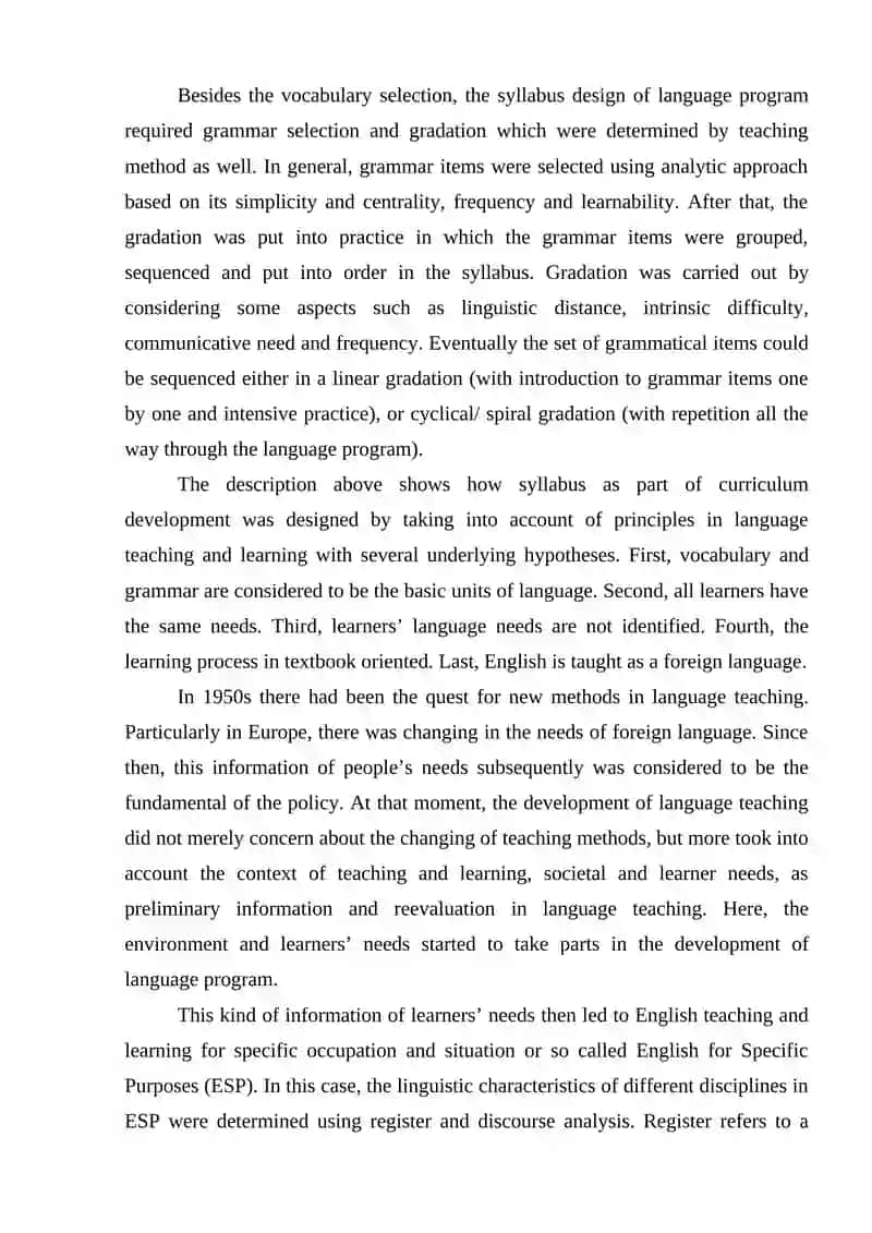 SELECTING GRAMMAR MATEALS 3