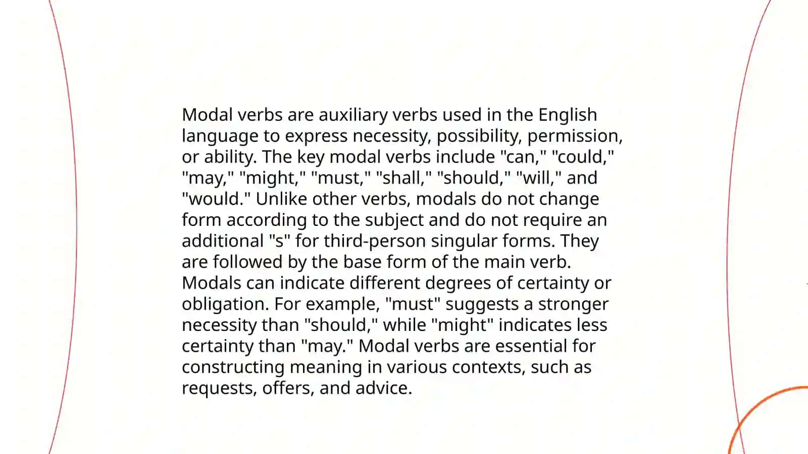 Modal Verbs Introduction 3