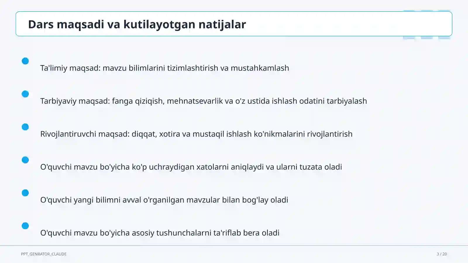 Yog'ochga ishlov berish asoslari (5-sinf) 3