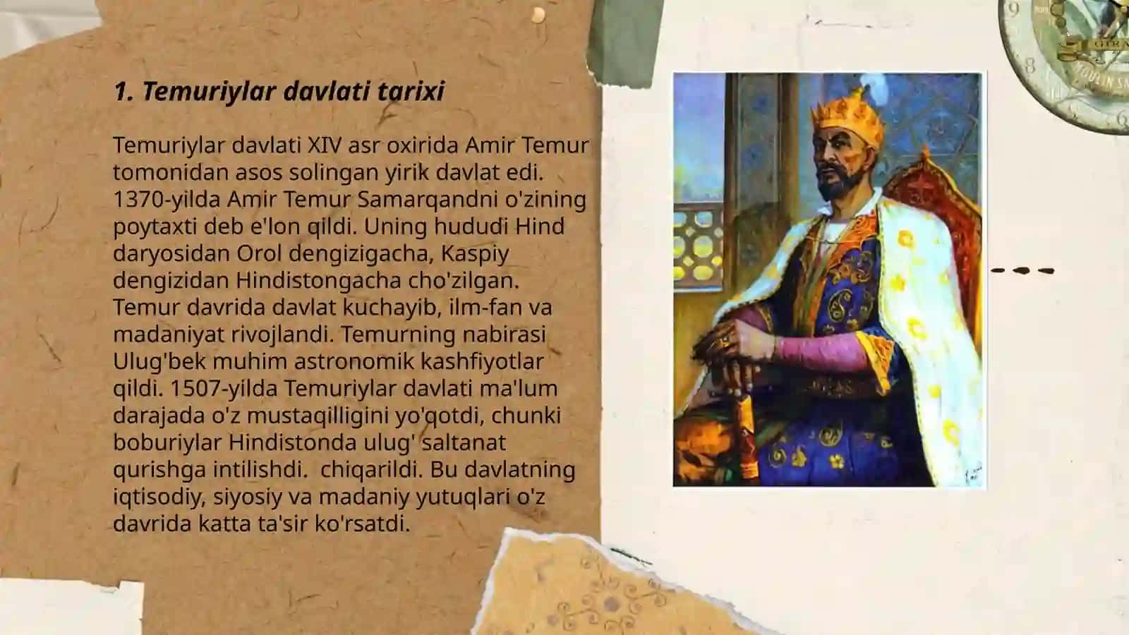 Temuriylar davlati tarixi 3