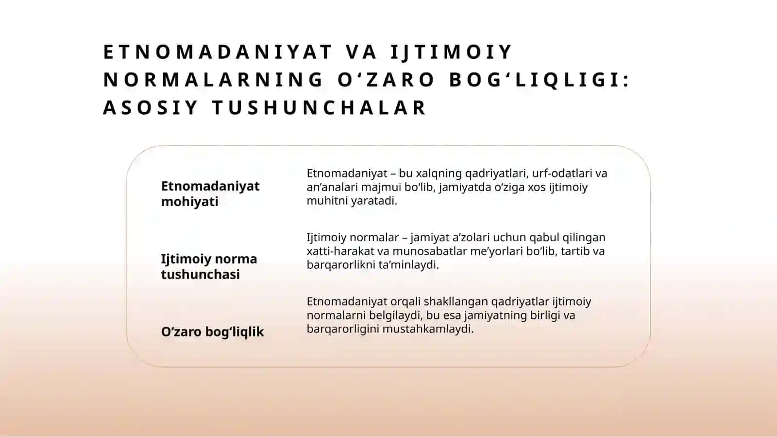 Etnomadaniyatning ijtimoiy funksiyalari 3