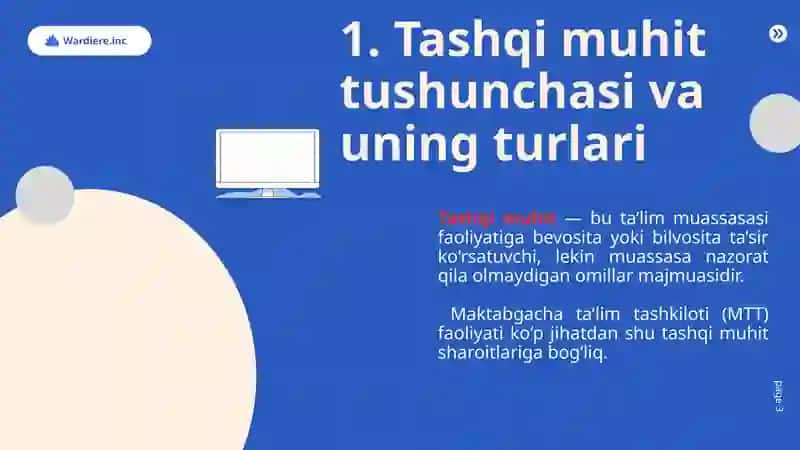 Maktabgacha ta’limda tashqi muhit omillari va ularning boshqaruv faoliyatiga ta’siri 3