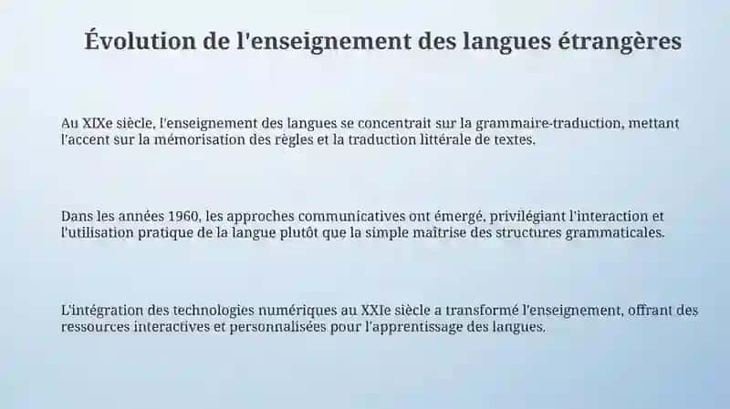 L'enseignement des langues ètrangères 3