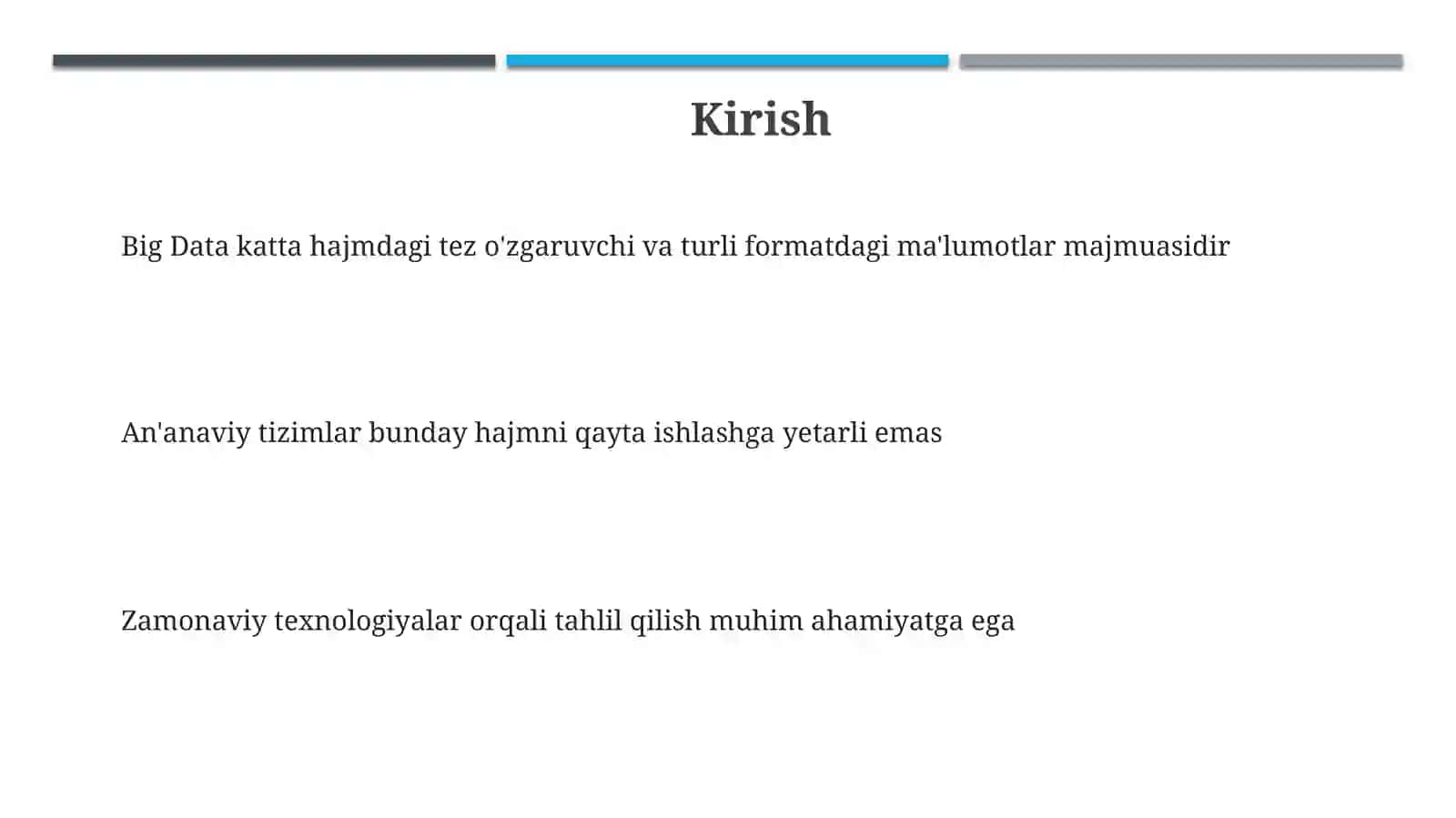 Kattama'lumotlarni(Big Data)tahlilqilishtexnologiyalari 3