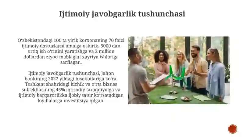 Ijtimoiy Mas'uliyat va Jamoatchilik bilan Aloqalar 3