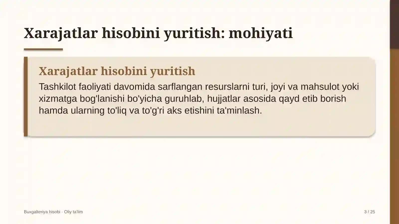 repetitorlik faoliyatida xarajatlar hisobini yuritish 2086 3