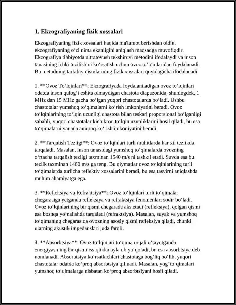 EXOGRAFIYA VA ELEKTROGRAFIYA USULLARINING FIZIK XOSSALARI 3