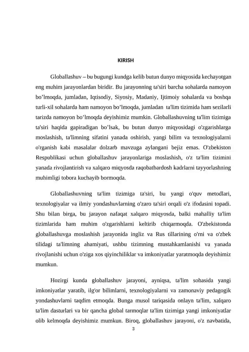 Globallashuvning ta’lim tizimiga tasiri 3