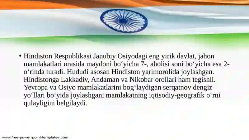 Hindiston Respublikasi 3