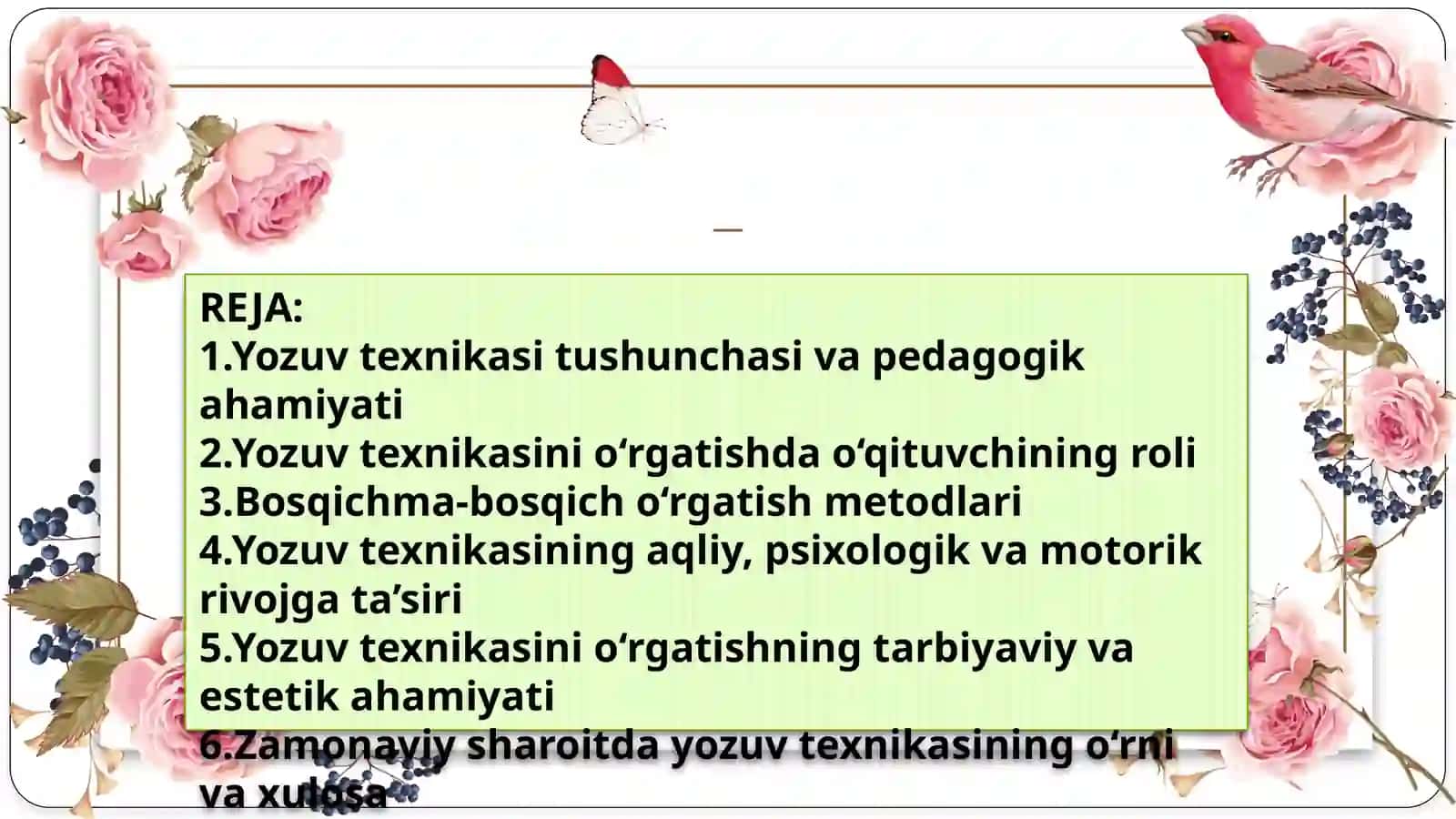 Otamuratova Dilnozaning“Husnixat va uni o‘qitish metodikasi” 3