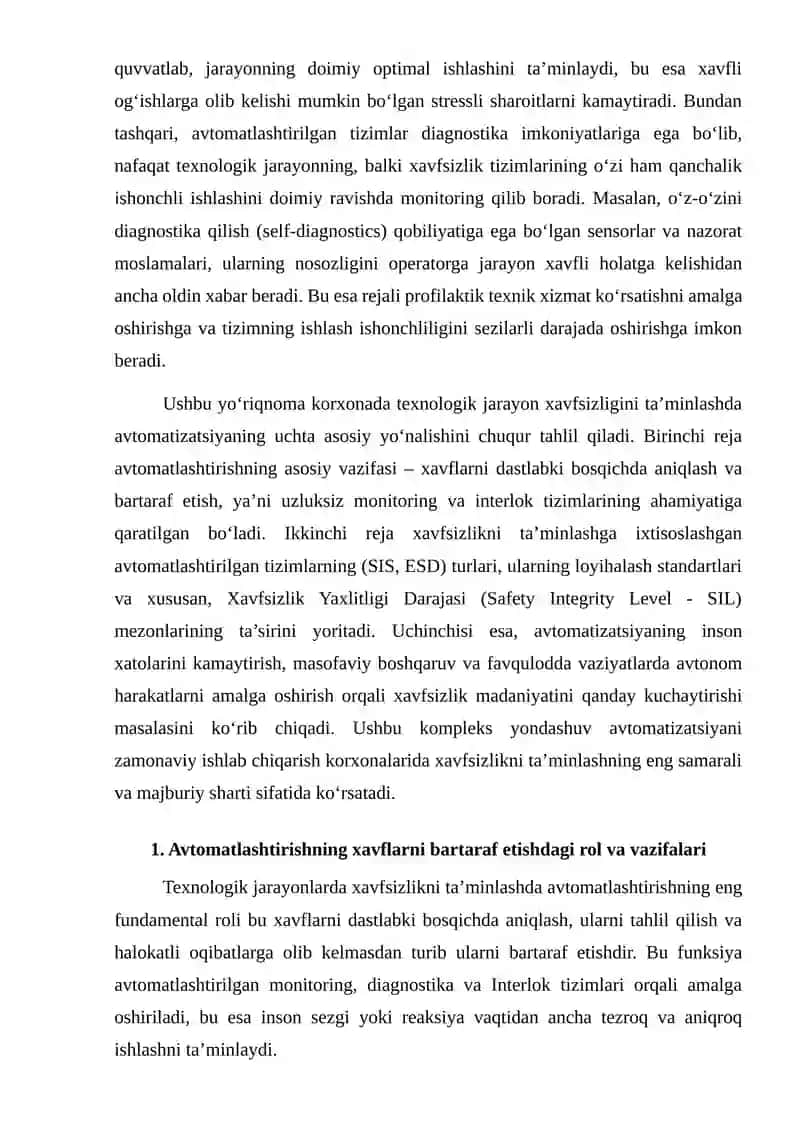 Avtomatlashtirilgan xavfsizlik tizimlari 3