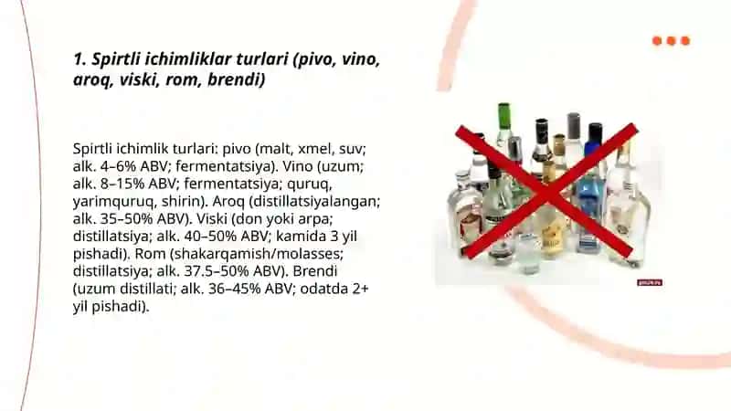Spirtli ichimliklar 3