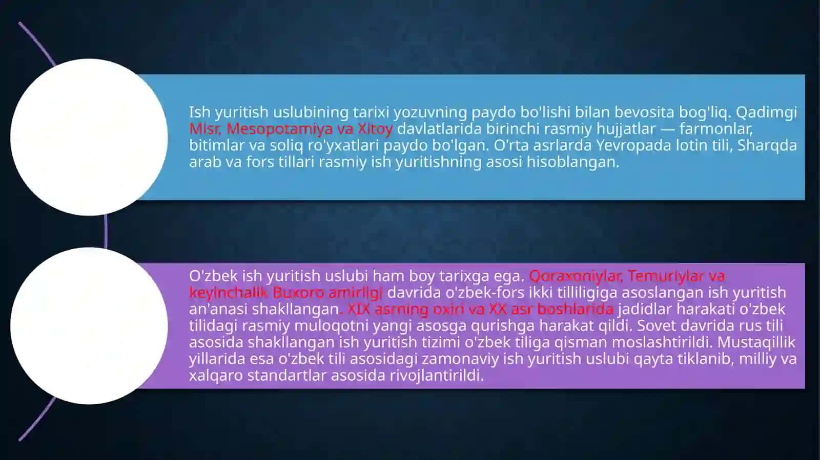 Ish yuritish tili va uslubi 3