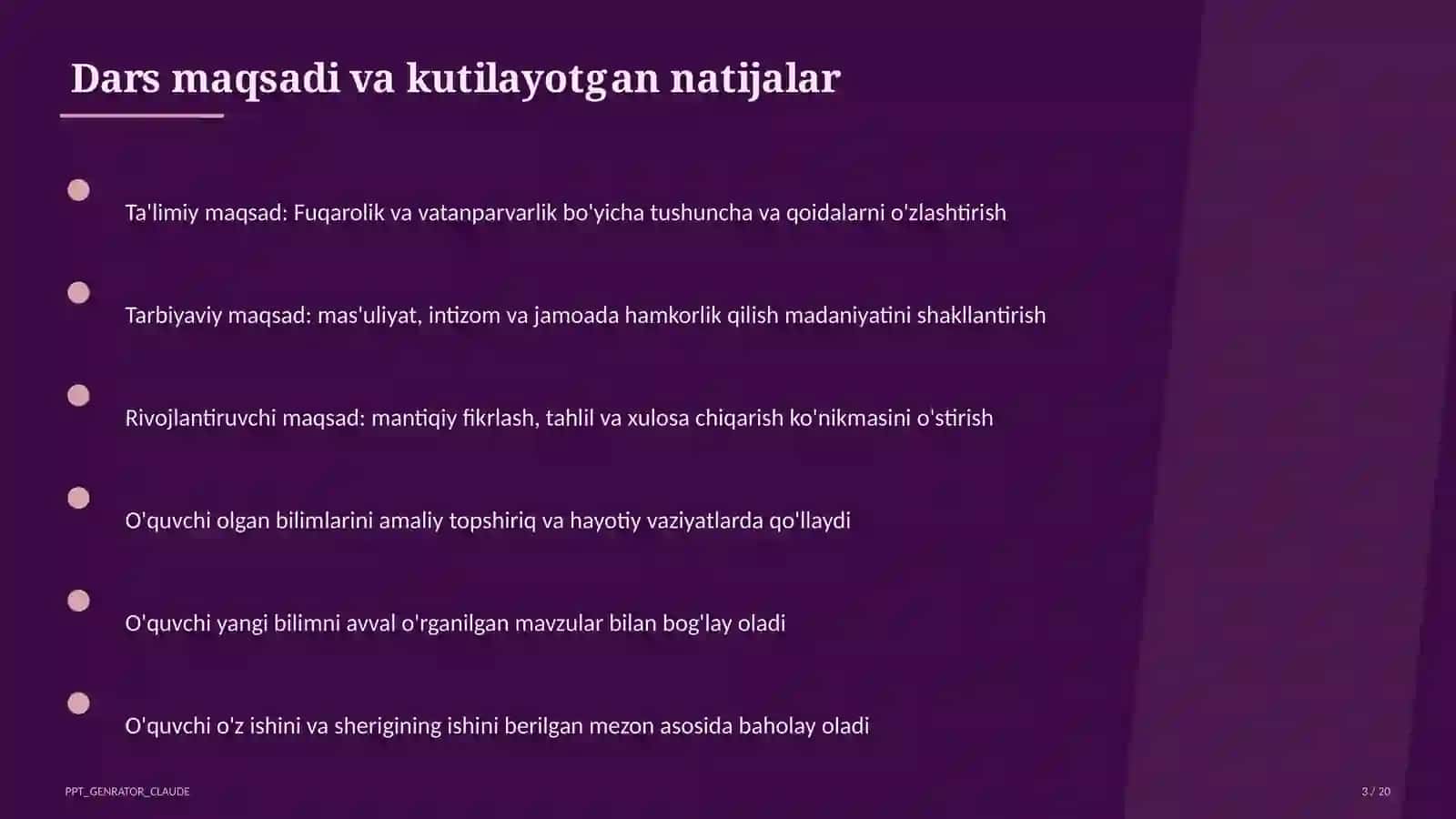 Fuqarolik va vatanparvarlik (8-sinf) 3
