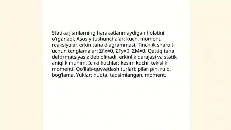 Statika 3