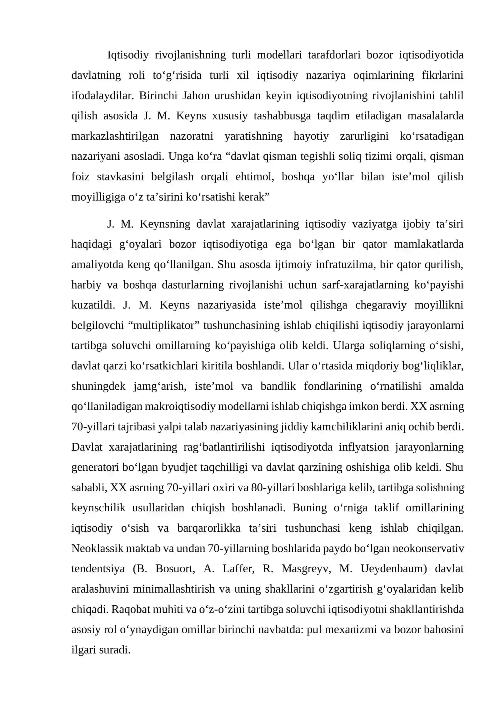 Tadbirkorlikni davlat tomonidan qo'llab-quvvatlash va boshqarilishi 3