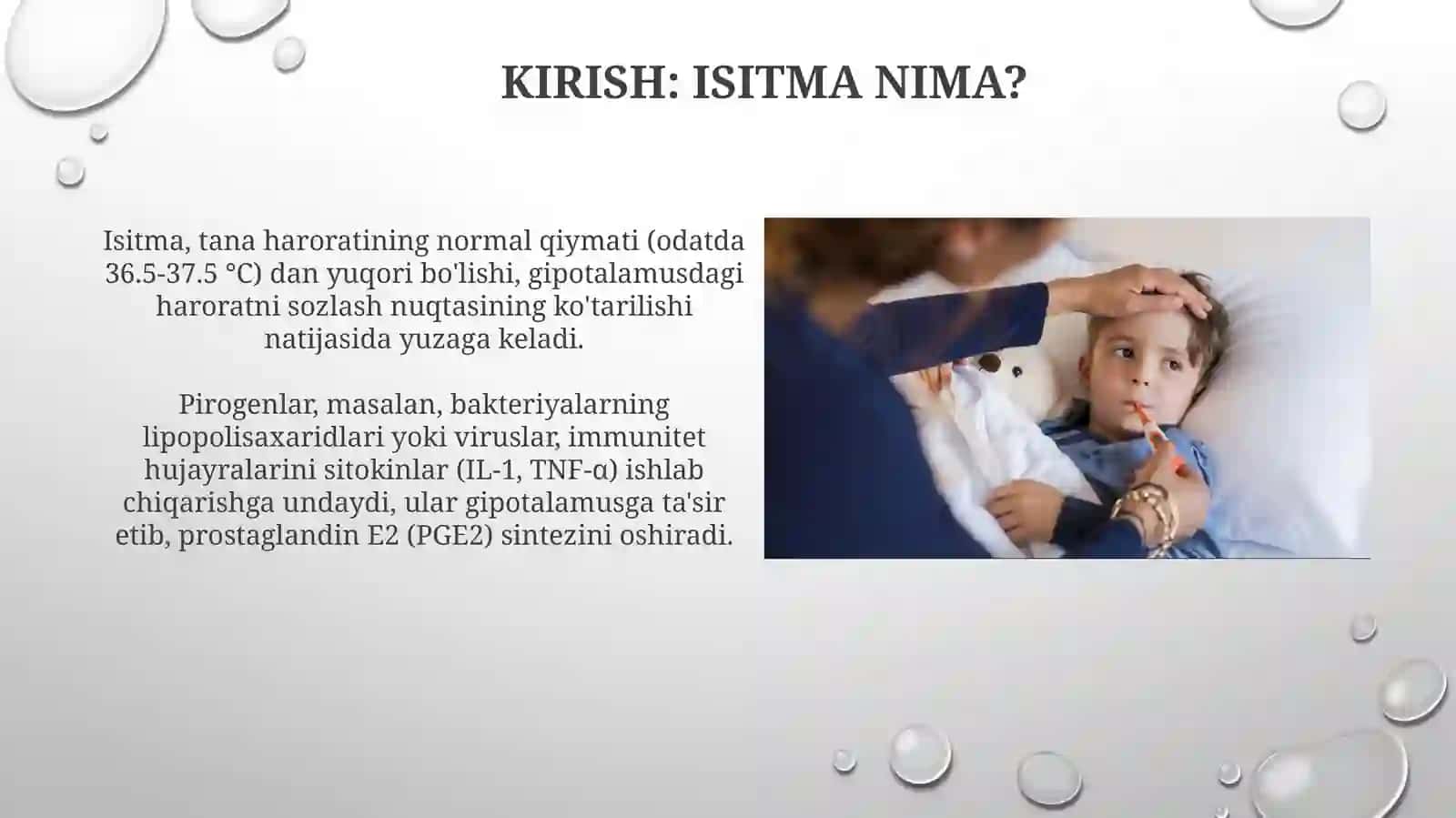 Isitma patofiziologiyasi 3