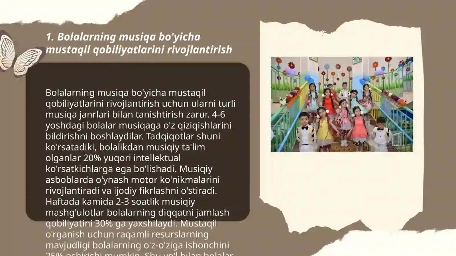 Maktabgacha ta'limda Bolalarning mustaqil musiqiy faoliyati va unga rahbarlik qilish 3
