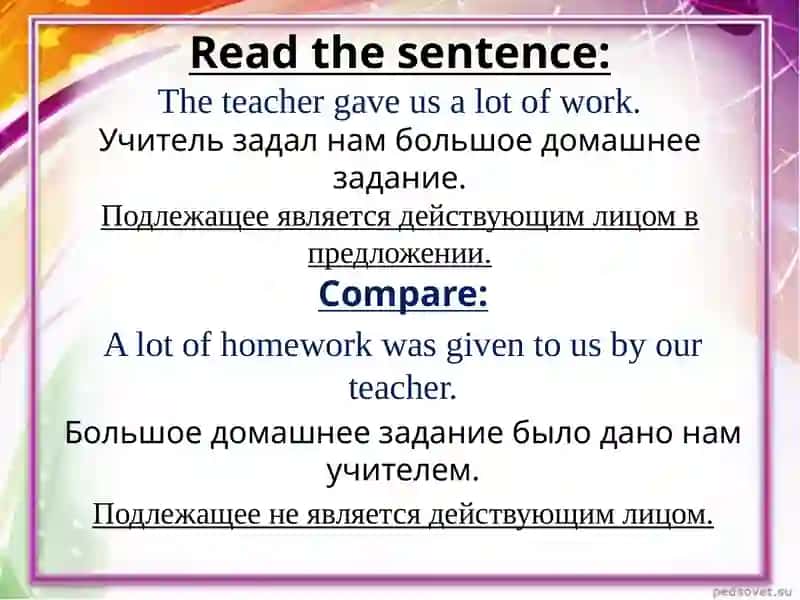 The Passive Voice 3