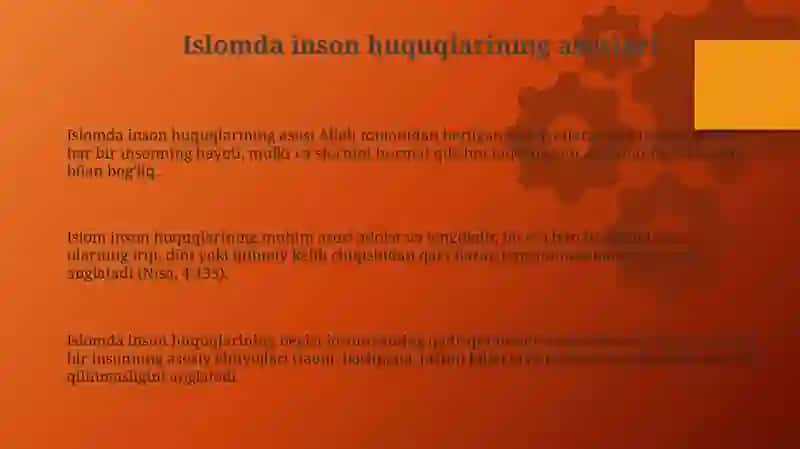 Islomda inson huquqlari va ijtimoiy adolat asoslari 3