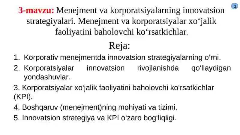 Menejment va marketing 3