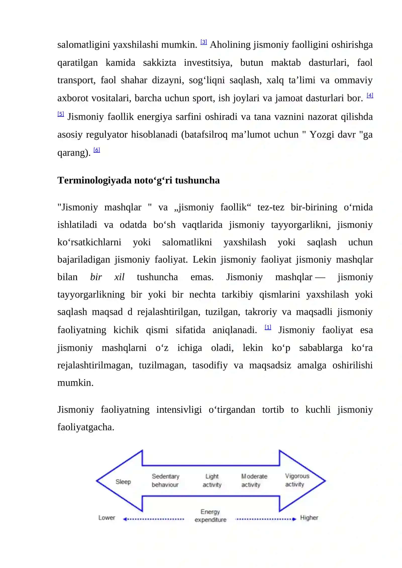 Jismoniy faollikning davo va profilaktika maqsadida qo`llanilishi 3