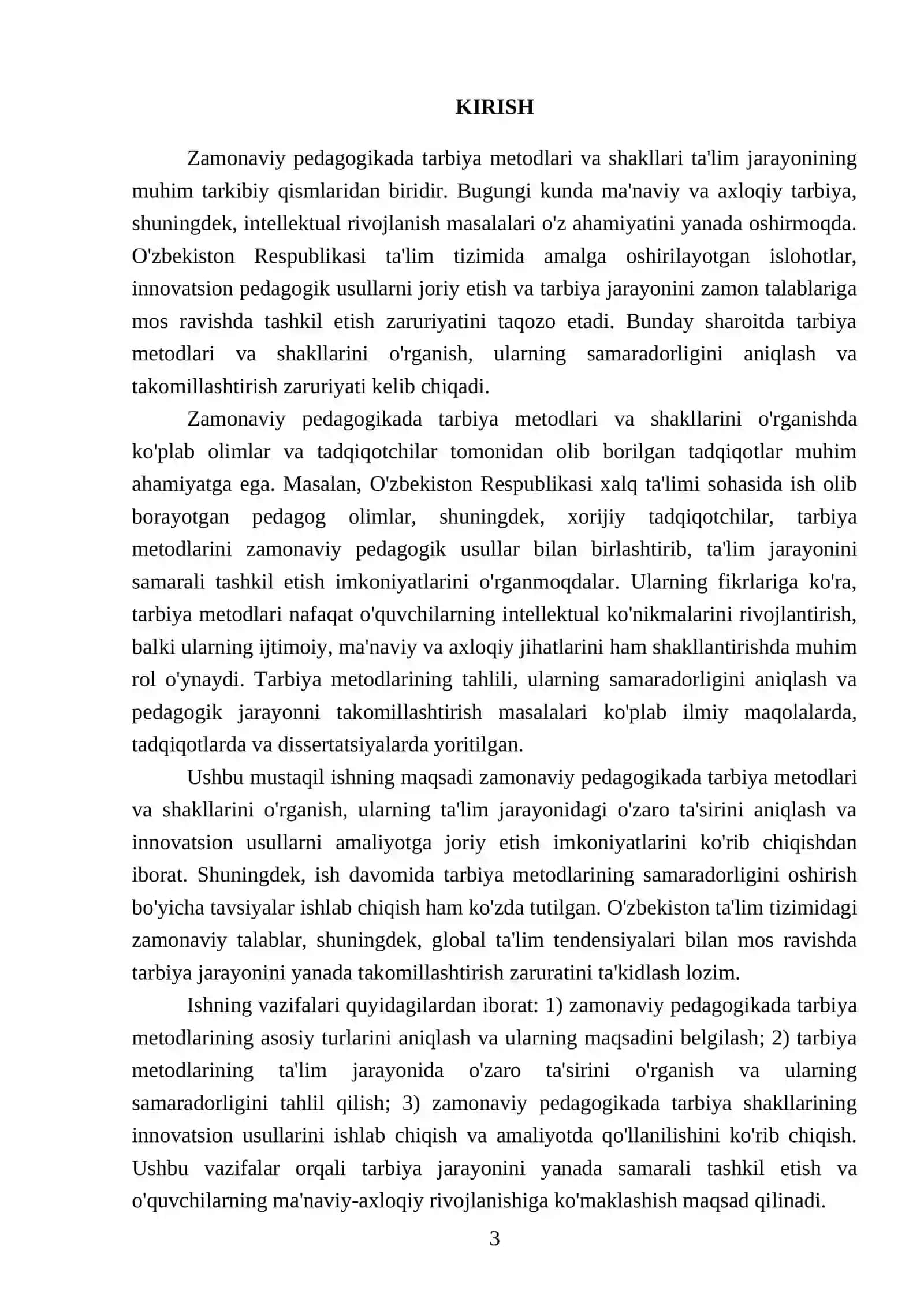 Zamonaviy pedagogikada tarbiya metodlari va shakillari 3