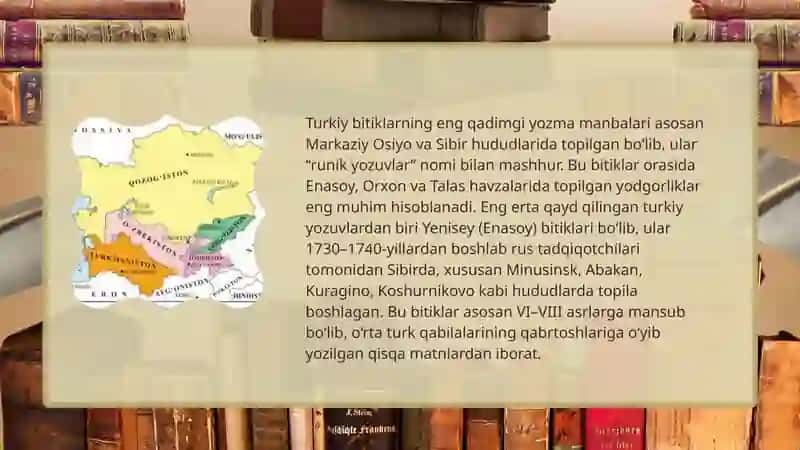Turkiy bitiklarga oid manbalar 3