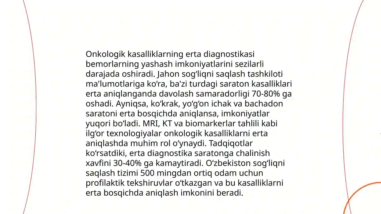 Onkologik kasalliklarning dolzarb muammolari va yangiliklari 3