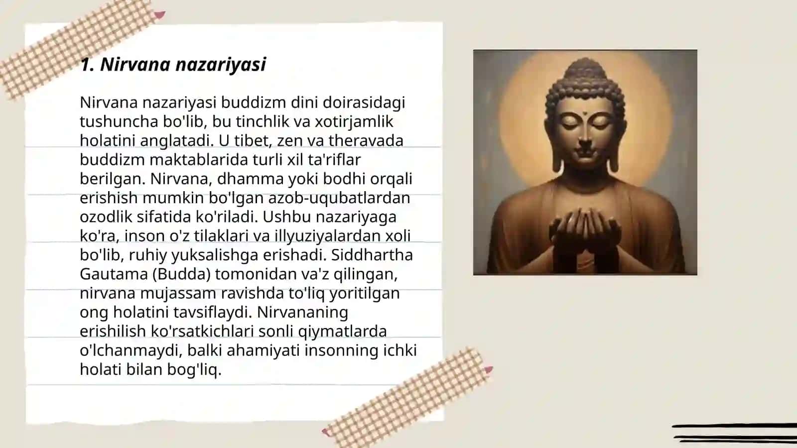 Nirvana nazariyasi 3